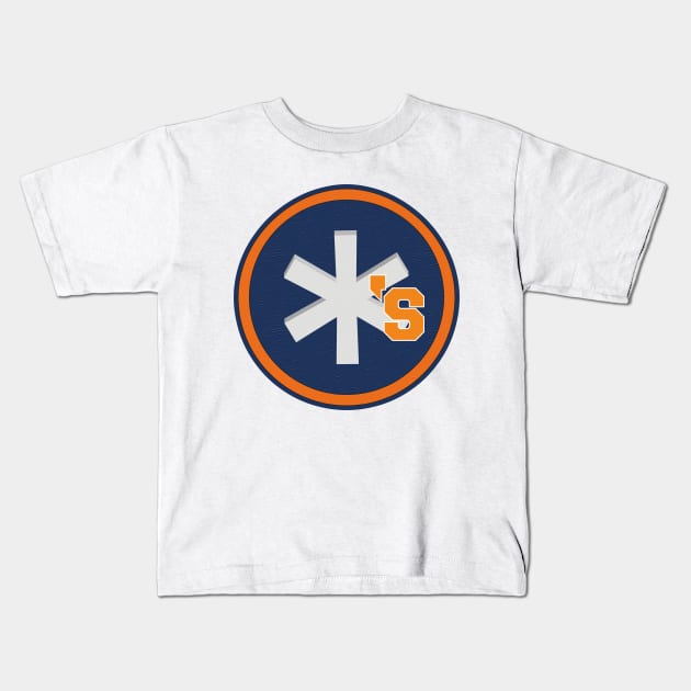 Houston Astros Kids T-Shirt by Tikicat